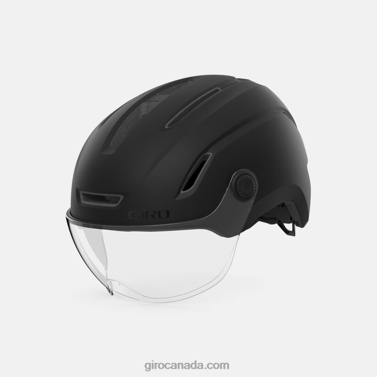 Giro Matte Black Unisex Evoke Mips Led Helmet 46F4N97