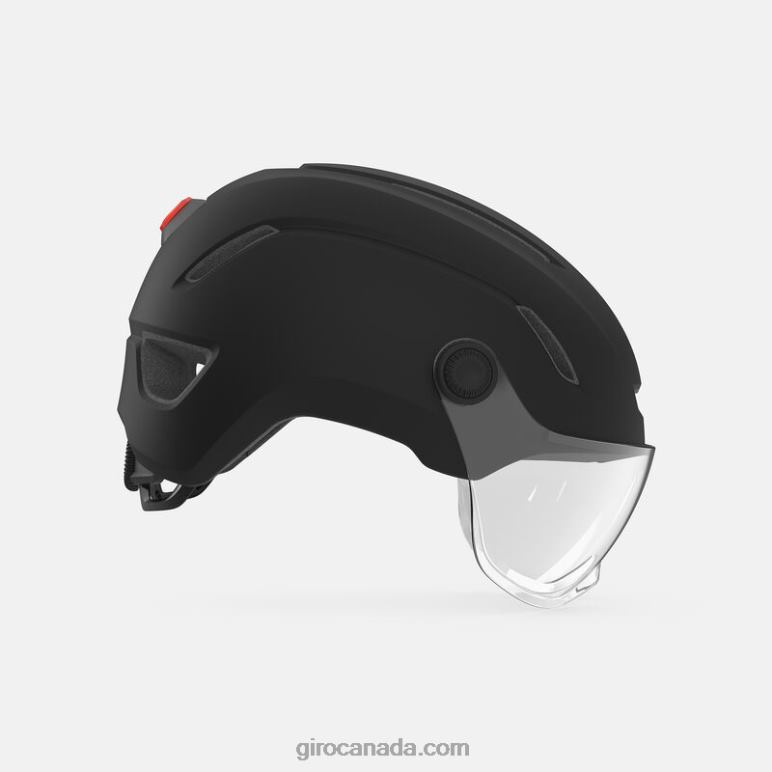 Giro Matte Black Unisex Evoke Mips Led Helmet 46F4N97