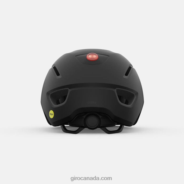 Giro Matte Black Unisex Evoke Mips Led Helmet 46F4N97