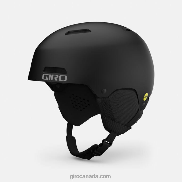 Giro Matte Black Unisex Ledge Mips Asian Fit Helmet 46F4N199