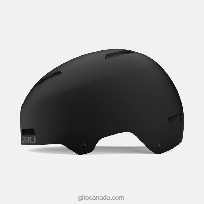 Giro Matte Black Unisex Quarter Helmet 46F4N98