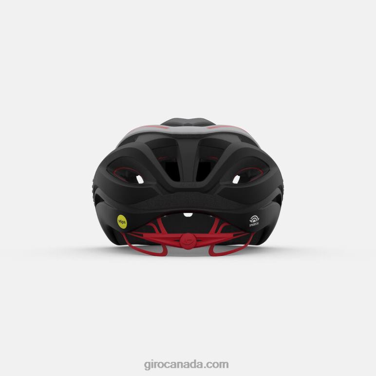 Giro Matte Black/White/Bright Red Unisex Aether Spherical Helmet 46F4N268