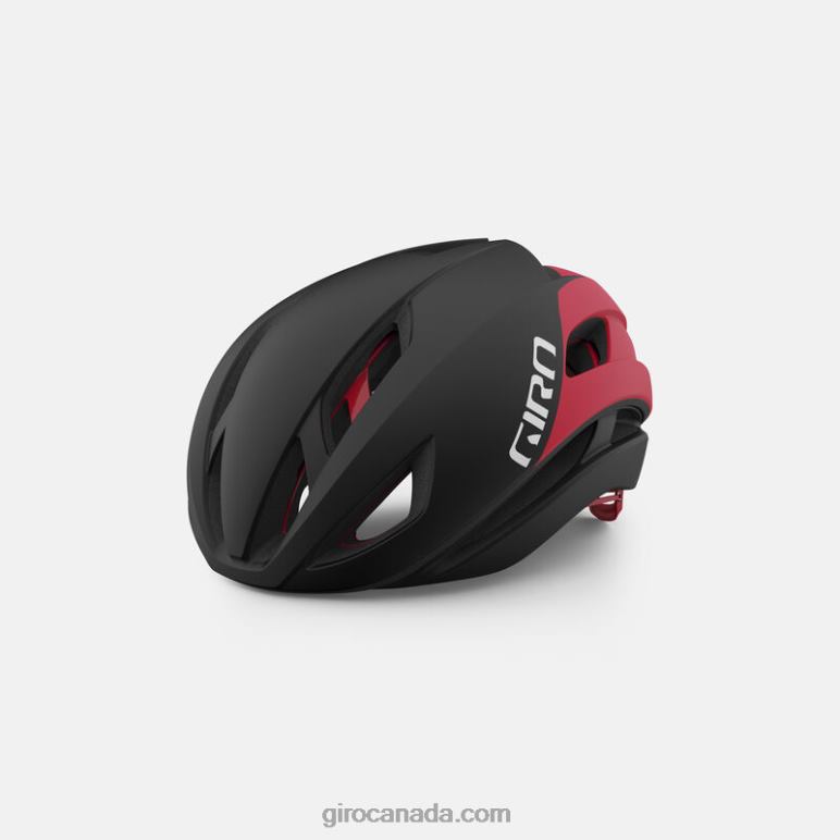 Giro Matte Black/White/Bright Red Unisex Eclipse Spherical Helmet 46F4N77