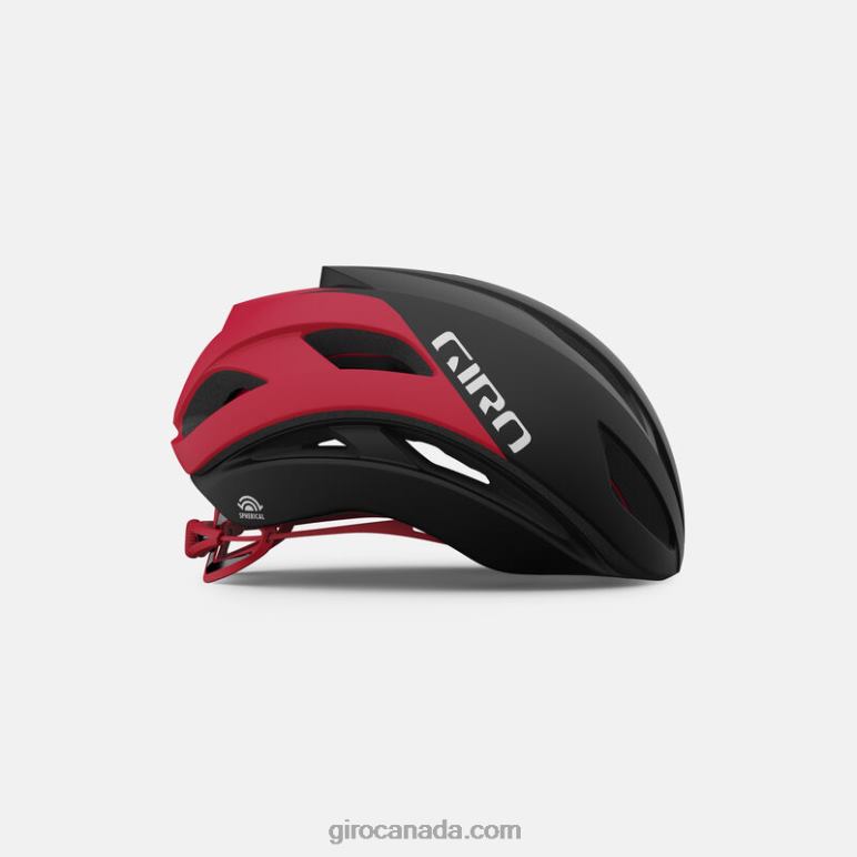Giro Matte Black/White/Bright Red Unisex Eclipse Spherical Helmet 46F4N77
