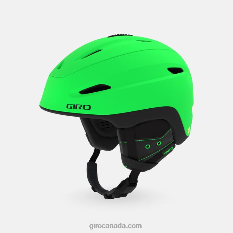 Giro Matte Bright Green Unisex Zone Mips Helmet 46F4N1050