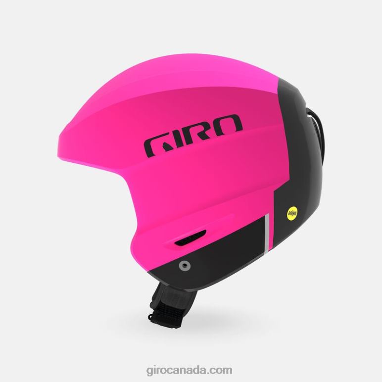 Giro Matte Bright Pink/Black Unisex Strive Mips Helmet 46F4N947