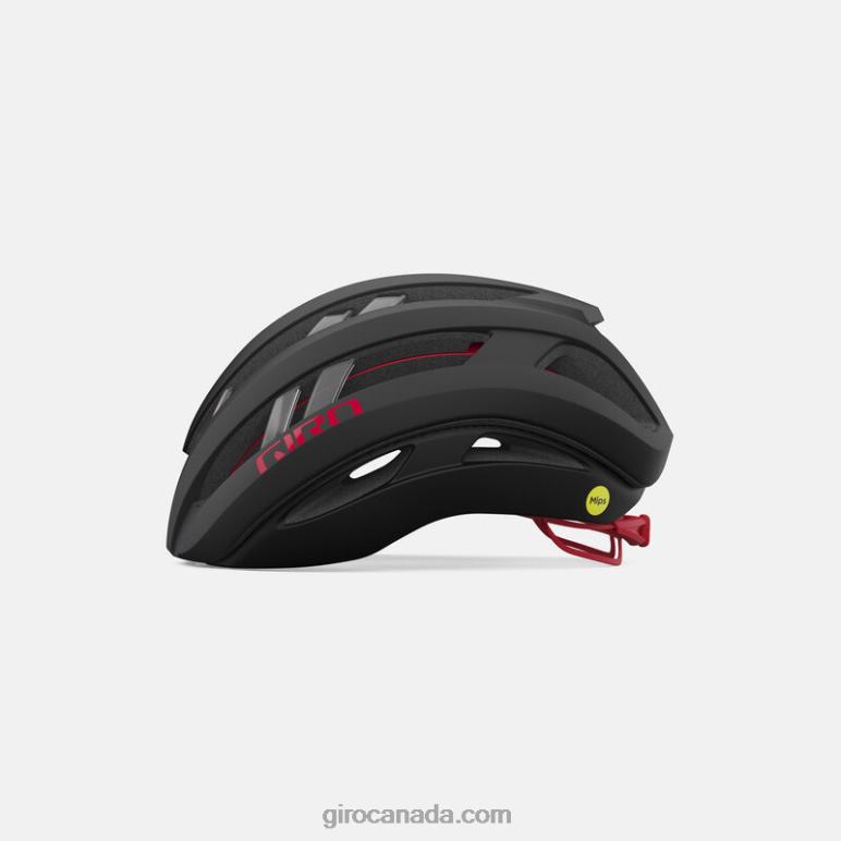 Giro Matte Carbon/Red Unisex Aries Spherical Helmet 46F4N19