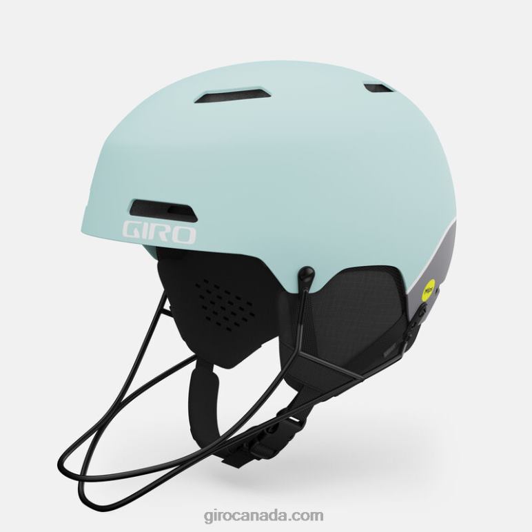 Giro Matte Charcoal/Cool Breeze Unisex Ledge Sl Mips Helmet 46F4N957