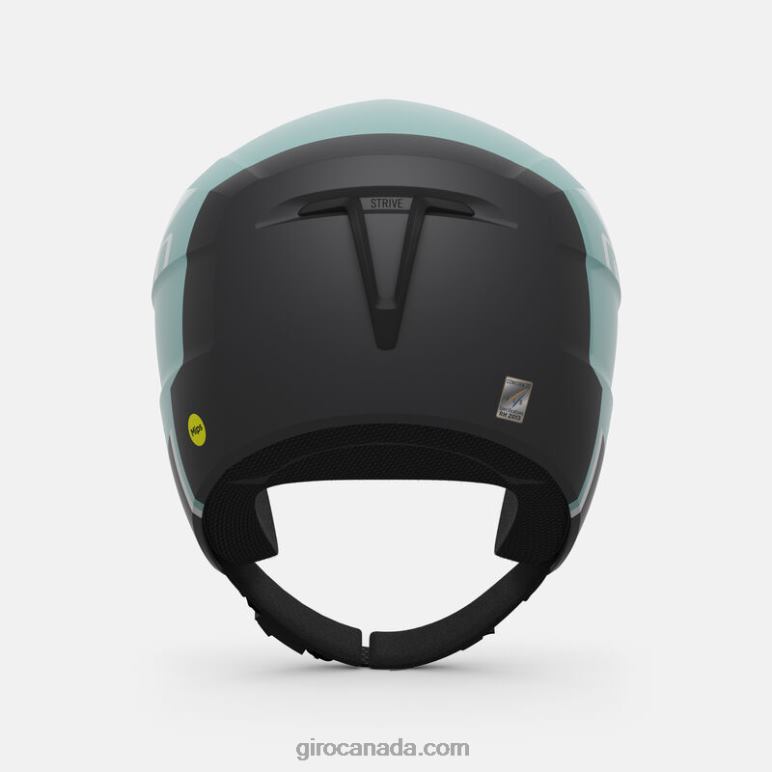 Giro Matte Charcoal/Cool Breeze Unisex Strive Mips Helmet 46F4N948