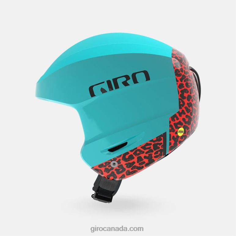 Giro Matte Glacier/Cheetah Unisex Strive Mips Helmet 46F4N949