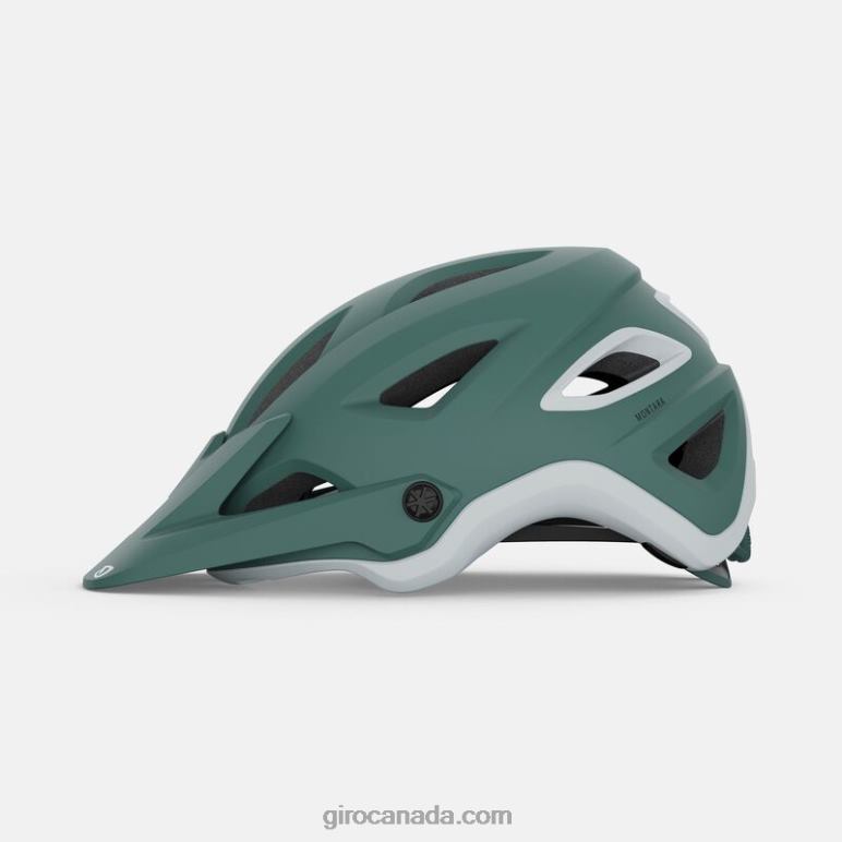 Giro Matte Grey Green Women Montara Mips Helmet 46F4N1377