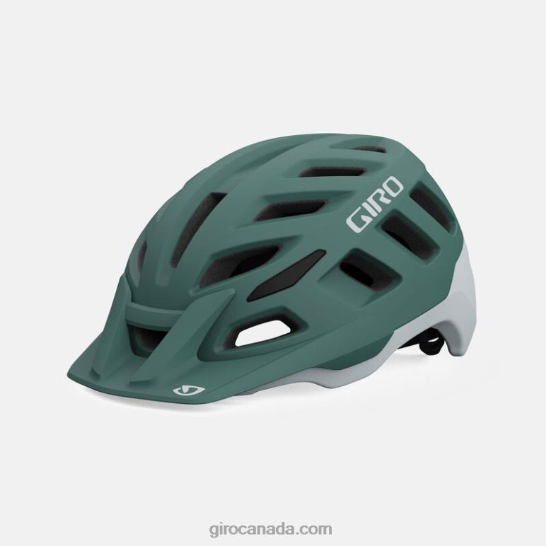 Giro Matte Grey Green Women Radix Mips Helmet 46F4N1228