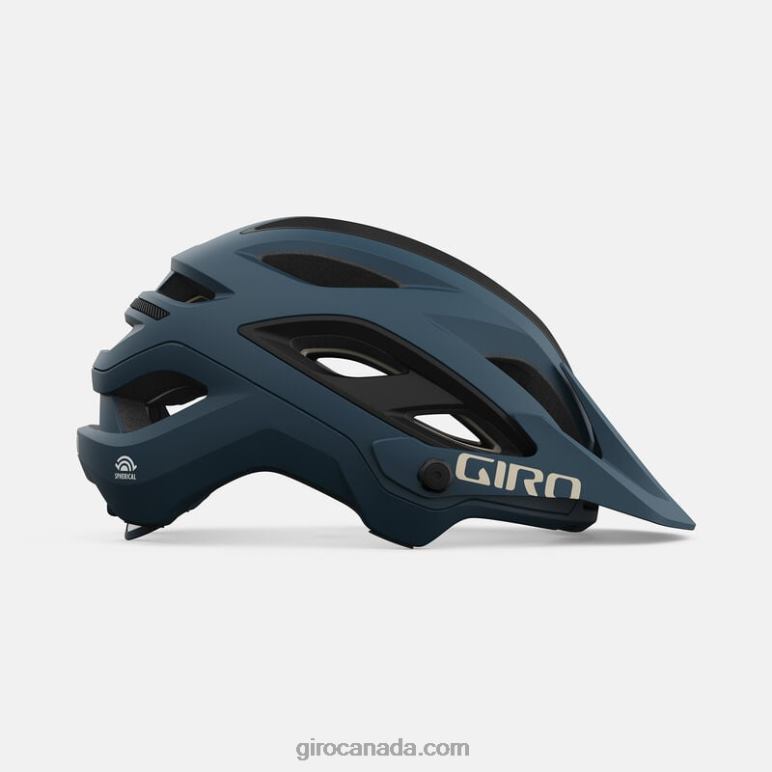 Giro Matte Harbor Blue Unisex Merit Spherical Helmet 46F4N474