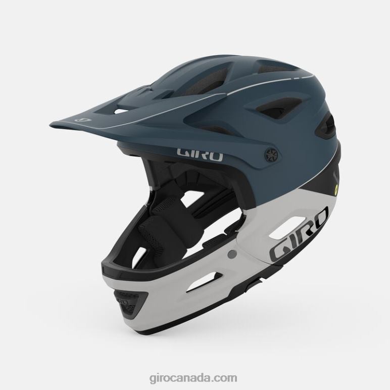 Giro Matte Harbor Blue Unisex Switchblade Mips Helmet 46F4N555