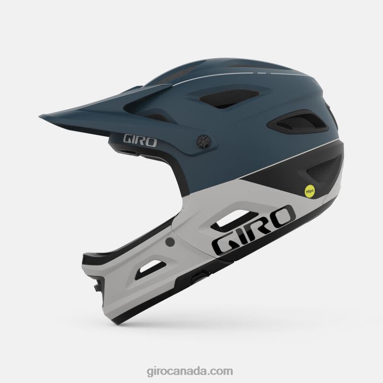 Giro Matte Harbor Blue Unisex Switchblade Mips Helmet 46F4N555