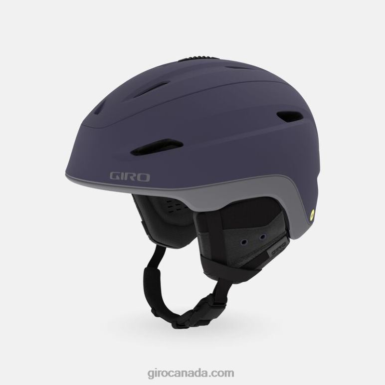 Giro Matte Midnight/Charcoal Unisex Zone Mips Helmet 46F4N1053
