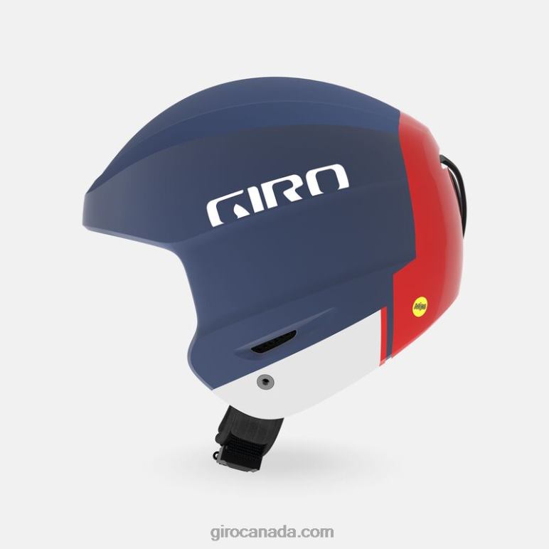 Giro Matte Midnight/Red Unisex Strive Mips Helmet 46F4N950