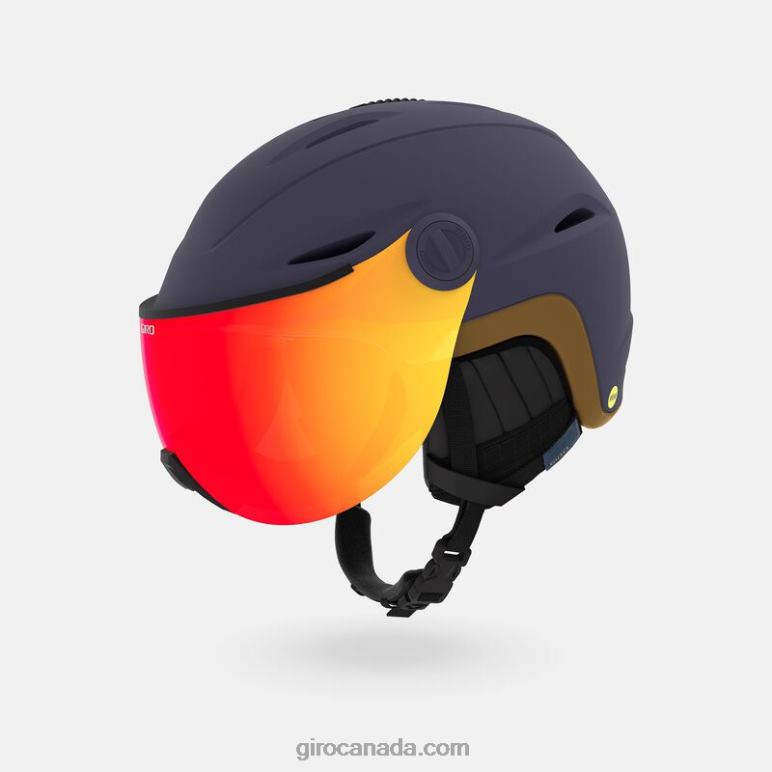 Giro Matte Midnight Unisex Vue Mips Vivid Asian Fit Helmet 46F4N1035