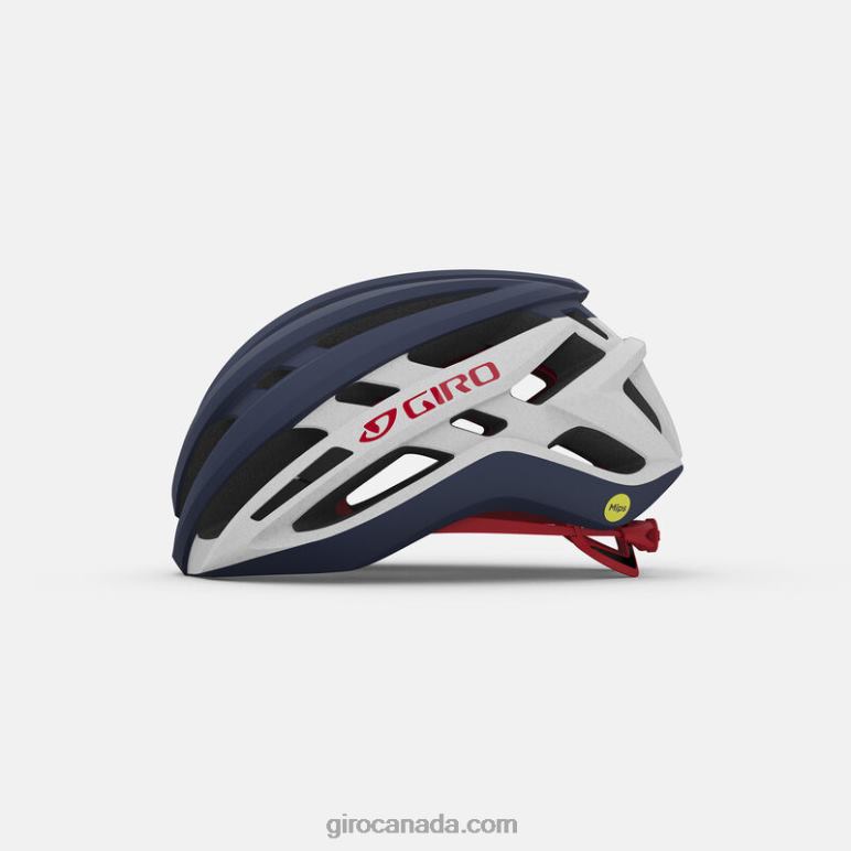 Giro Matte Midnight/White/Bright Red Unisex Agilis Mips Helmet 46F4N637