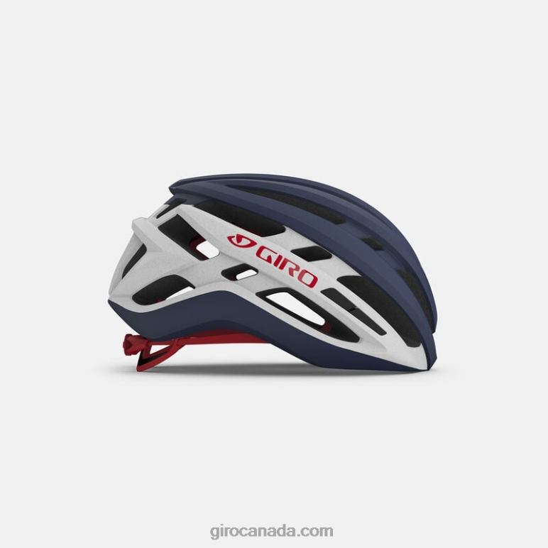 Giro Matte Midnight/White/Bright Red Unisex Agilis Mips Helmet 46F4N637