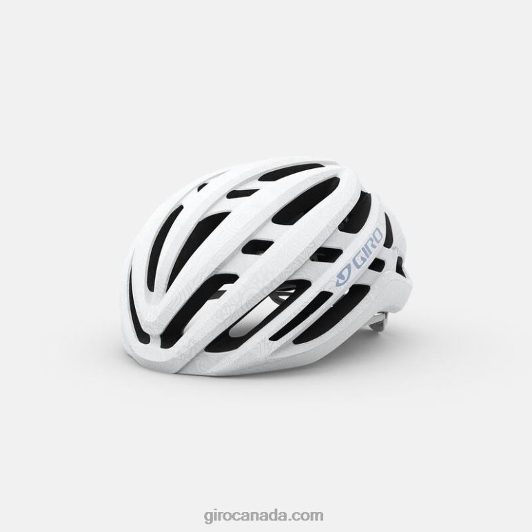Giro Matte Pearl White Women Agilis Mips Helmet 46F4N1213