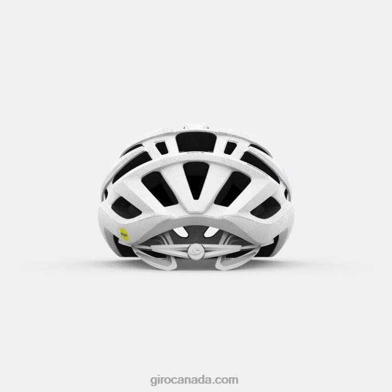Giro Matte Pearl White Women Agilis Mips Helmet 46F4N1213
