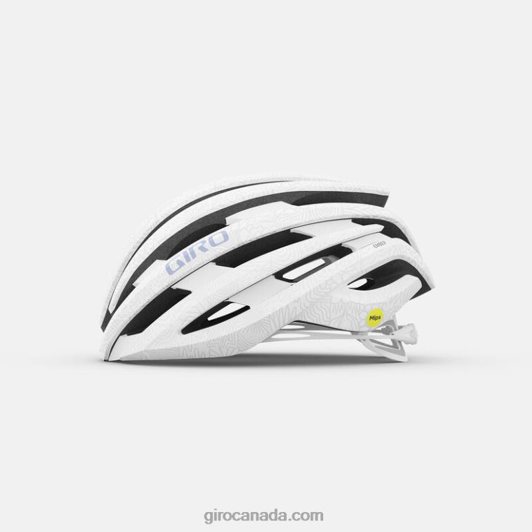 Giro Matte Pearl White Women Ember Mips Helmet 46F4N1186