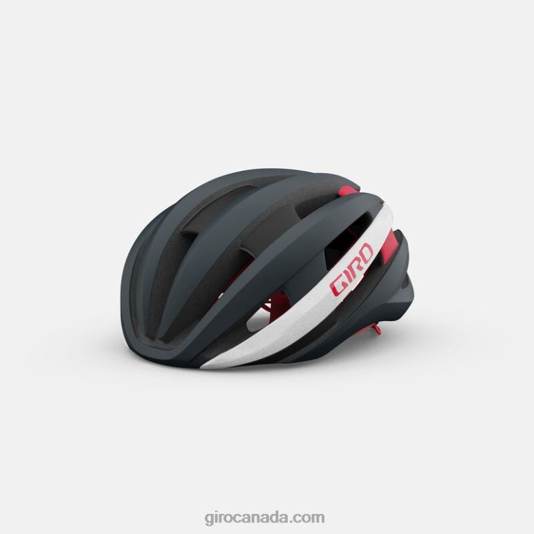 Giro Matte Portaro Grey/White/Red Unisex Synthe Mips Ii Helmet 46F4N483
