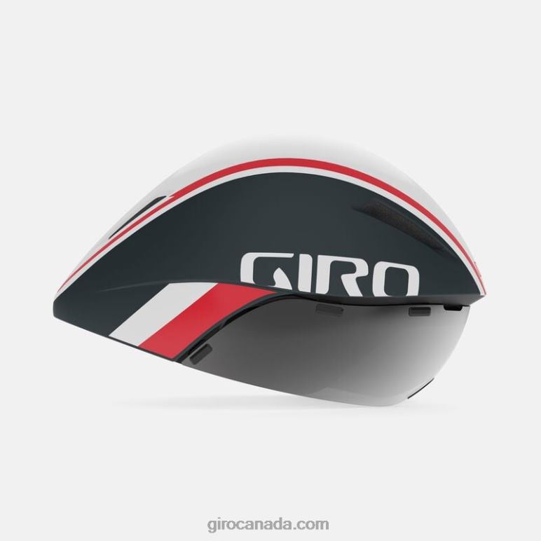 Giro Matte Portaro Grey/White Unisex Aerohead Mips Helmet 46F4N311