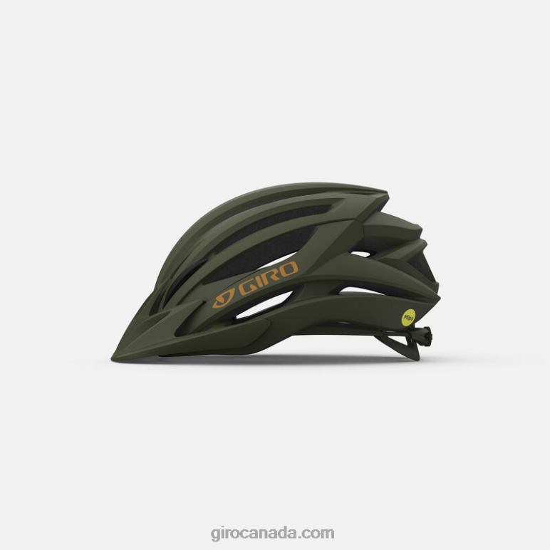 Giro Matte Trail Green Unisex Artex Mips Helmet 46F4N581