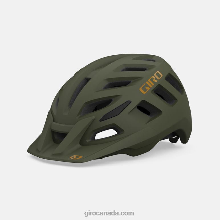 Giro Matte Trail Green Unisex Radix Mips Helmet 46F4N629