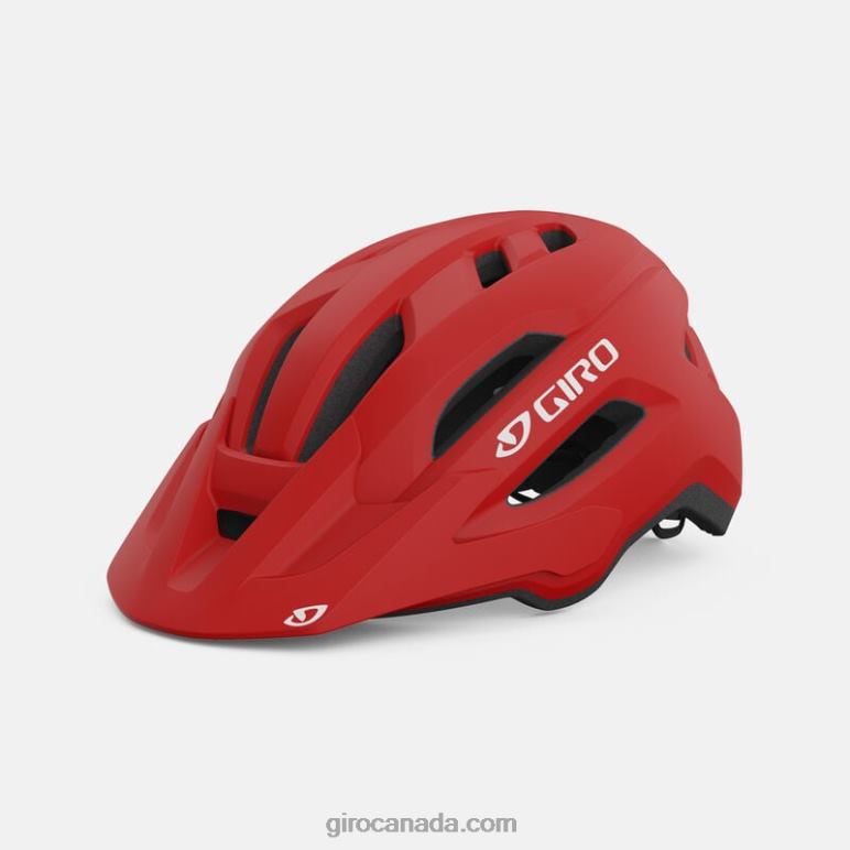 Giro Matte Trim Red Unisex Fixture Mips Ii Helmet 46F4N323