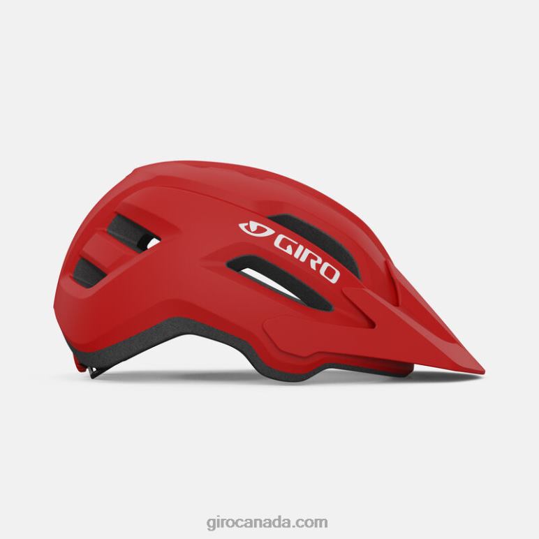 Giro Matte Trim Red Unisex Fixture Mips Ii Helmet 46F4N323