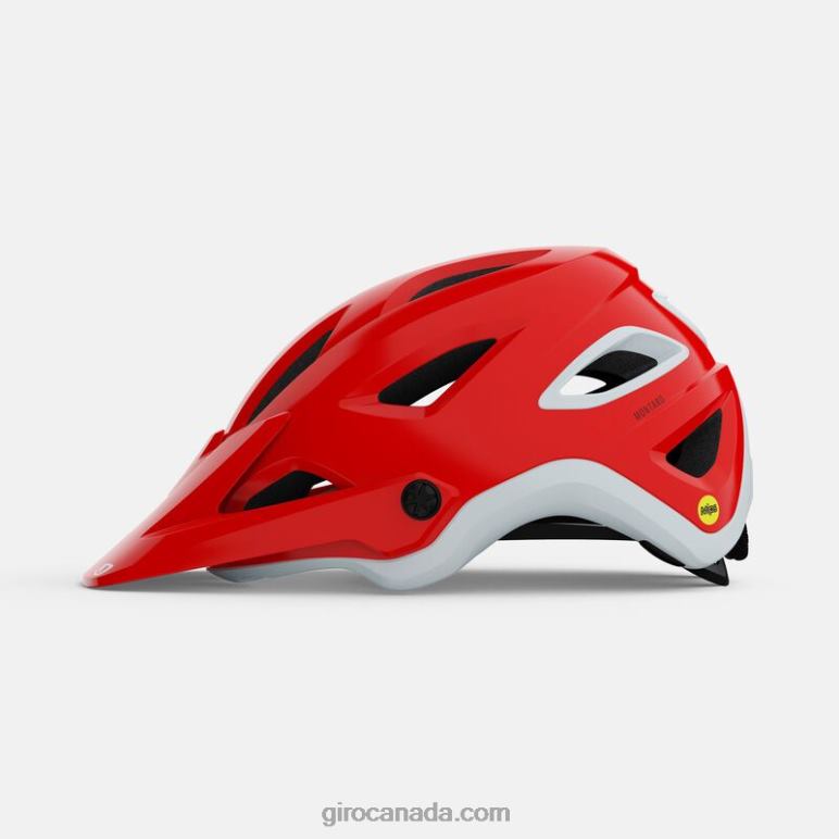 Giro Matte Trim Red Unisex Montaro Mips Helmet 46F4N1092