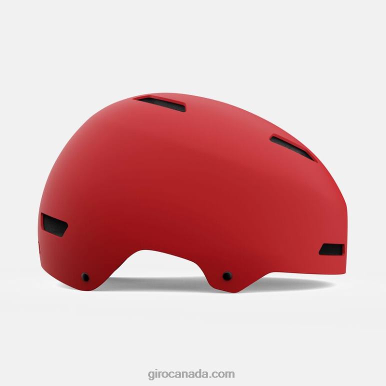 Giro Matte Trim Red Unisex Quarter Helmet 46F4N568