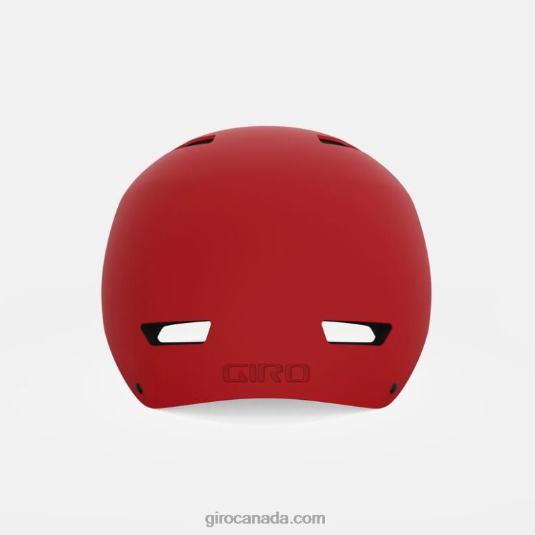Giro Matte Trim Red Unisex Quarter Helmet 46F4N568