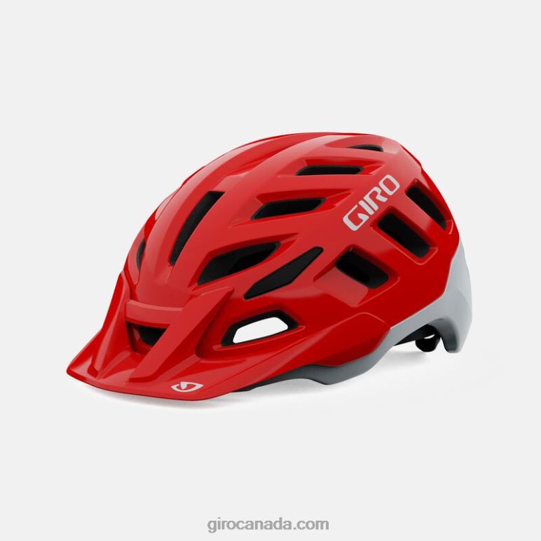 Giro Matte Trim Red Unisex Radix Mips Helmet 46F4N630