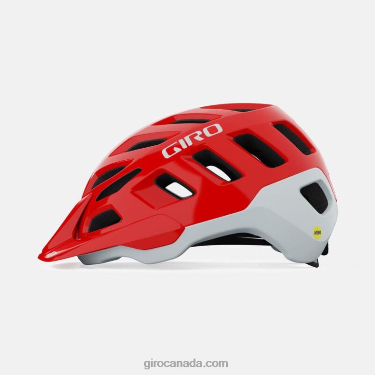 Giro Matte Trim Red Unisex Radix Mips Helmet 46F4N630