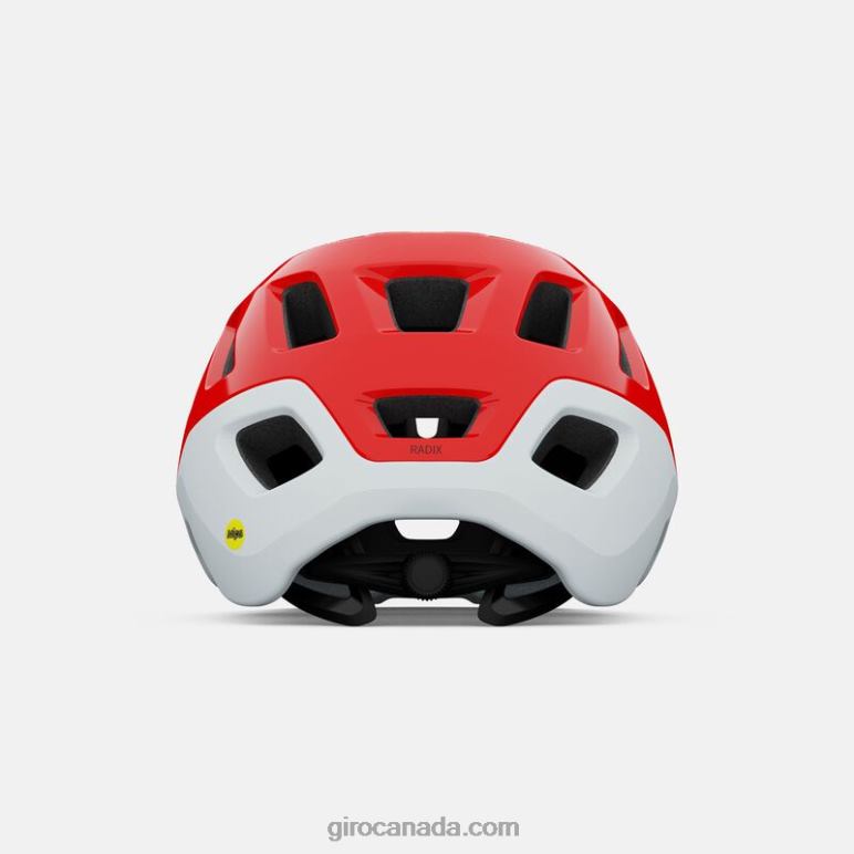 Giro Matte Trim Red Unisex Radix Mips Helmet 46F4N630