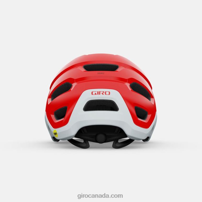 Giro Matte Trim Red Unisex Source Mips Helmet 46F4N552