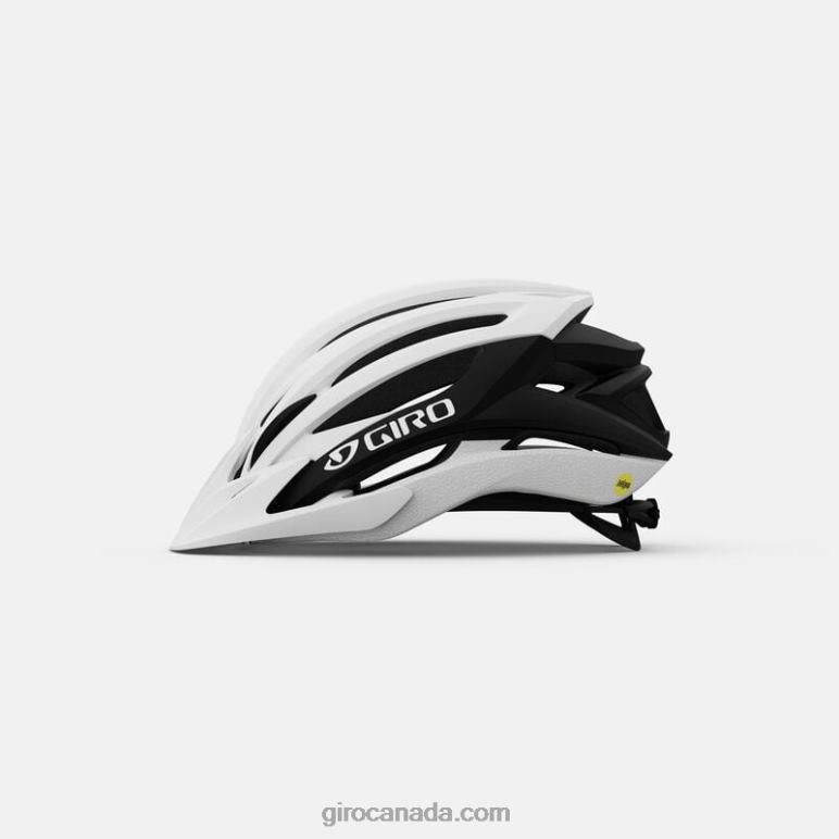 Giro Matte White/Black Unisex Artex Mips Helmet 46F4N583