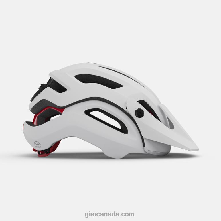 Giro Matte White/Black Unisex Manifest Spherical Helmet 46F4N591