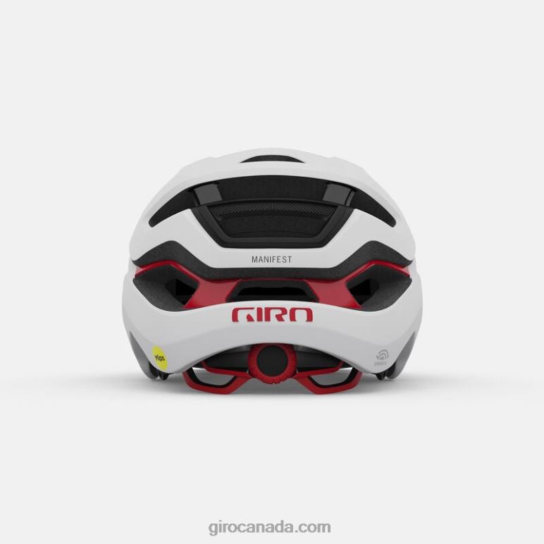 Giro Matte White/Black Unisex Manifest Spherical Helmet 46F4N591