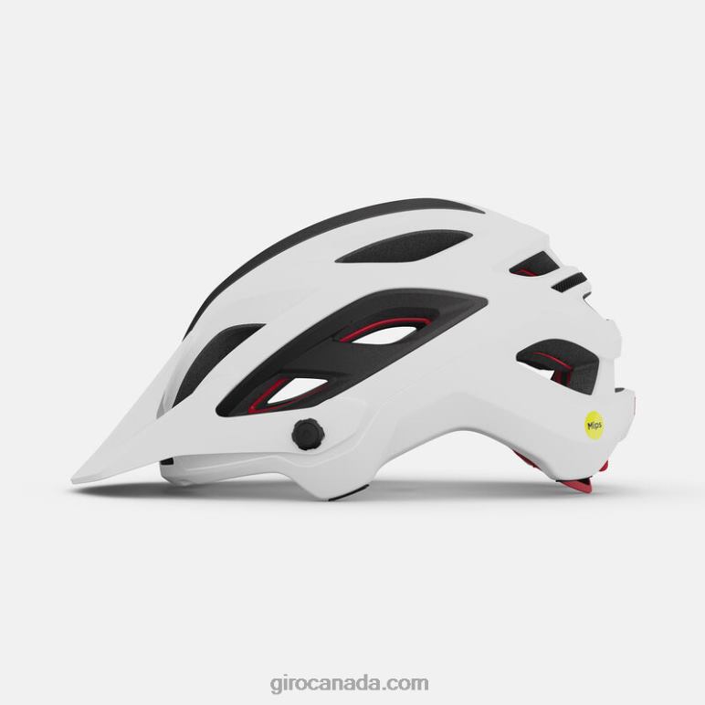 Giro Matte White/Black Unisex Merit Spherical Helmet 46F4N477