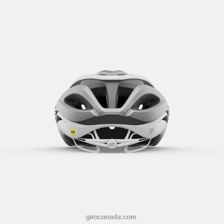 Giro Matte White/Silver Unisex Aether Spherical Helmet 46F4N271