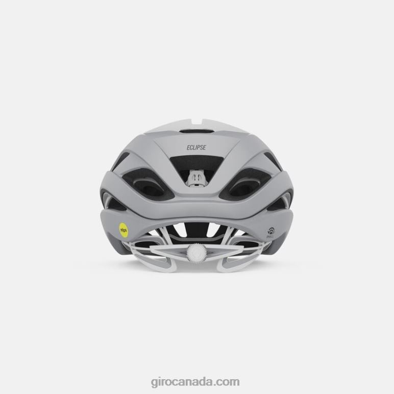Giro Matte White/Silver Unisex Eclipse Spherical Helmet 46F4N80