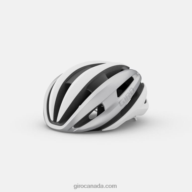 Giro Matte White/Silver Unisex Synthe Mips Ii Helmet 46F4N485