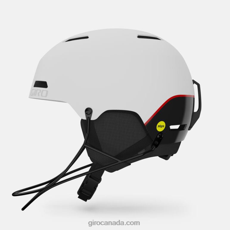 Giro Matte White Unisex Ledge Sl Mips Helmet 46F4N959