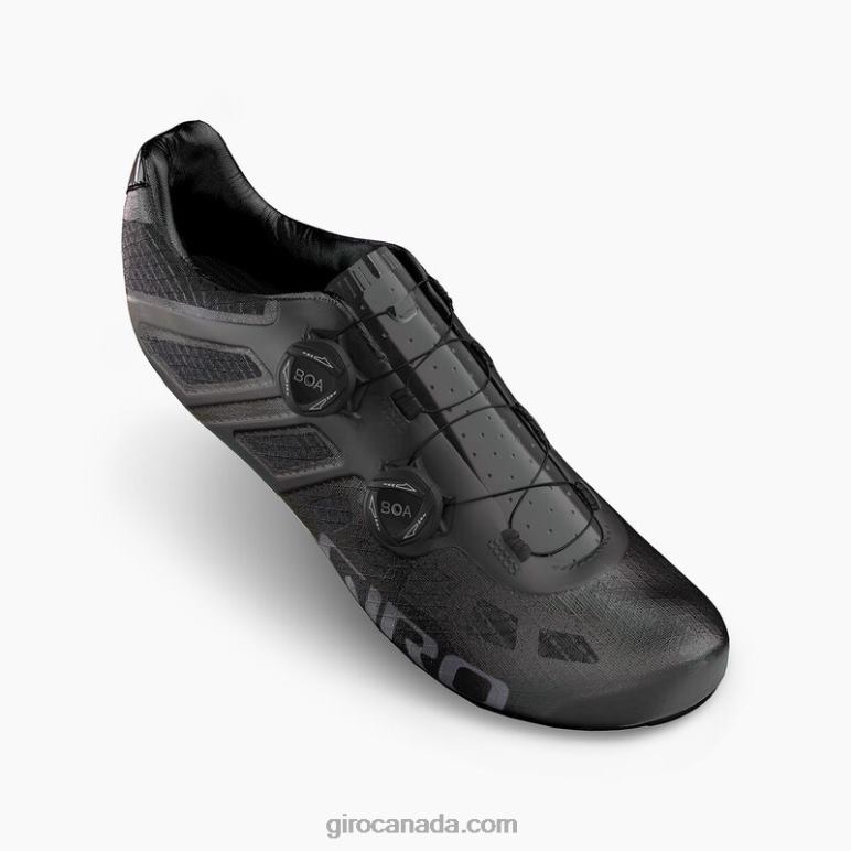 Giro Black Unisex Imperial Shoe 46F4N85
