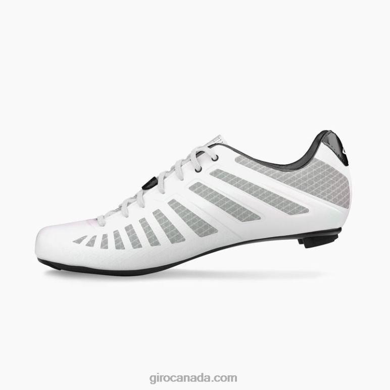 Giro Crystal White Unisex Empire Slx Shoe 46F4N495